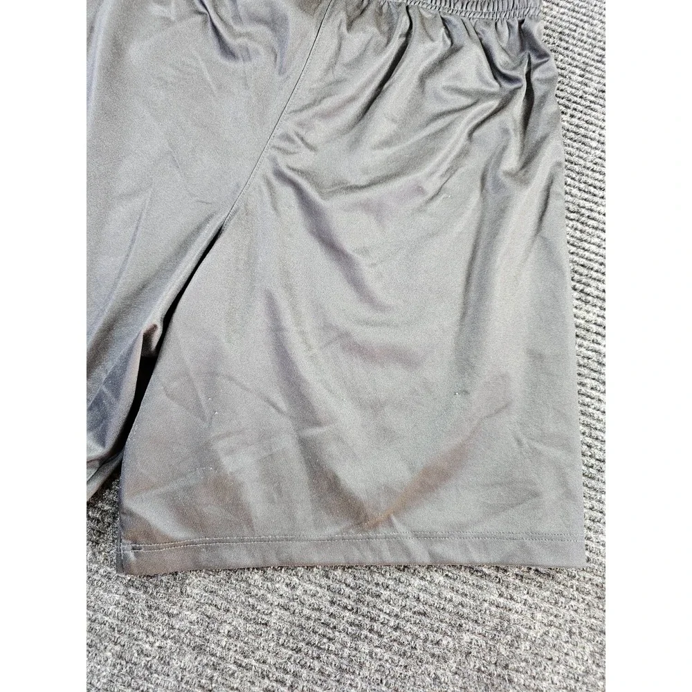 Nike Running Short Boys Medium Gray Swoosh Logo Athleisure Performance Pull On